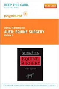 Equine Surgery (Paperback, Pass Code, 3rd)