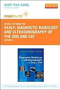 Diagnostic Radiology and Ultrasonography of the Dog and Cat - Elsevier eBook on Vitalsource (Retail Access Card) (Hardcover, 5)