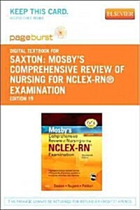 Mosbys Comprehensive Review of Nursing for Nclex-Rn(r) Examination - Elsevier eBook on Vitalsource (Retail Access Card) (Hardcover, 19)