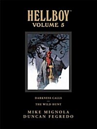 Hellboy Library Edition Volume 5: Darkness Calls and the Wild Hunt (Hardcover)