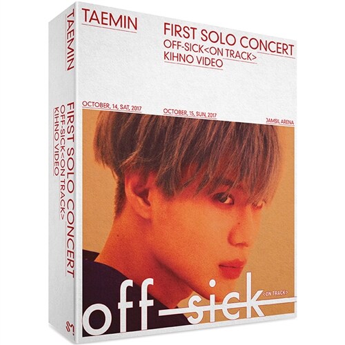 [키트 형태] 태민 - TAEMIN 1st SOLO CONCERT OFF-SICK (on track) Kihno Video