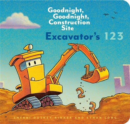 Excavators 123: Goodnight, Goodnight, Construction Site (Board Books)