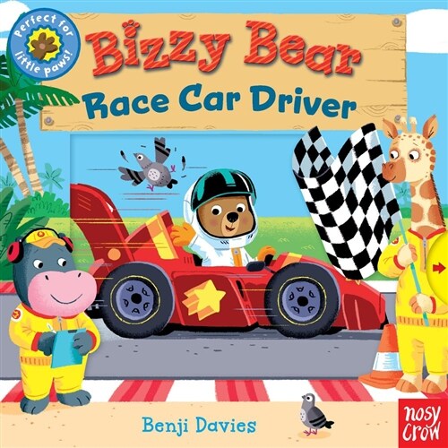Bizzy Bear: Race Car Driver (Board Books)