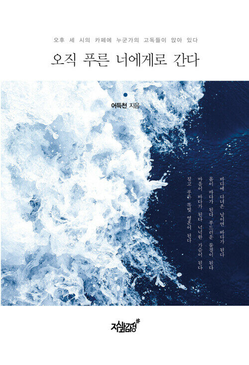 오직 푸른 너에게로 간다 커버