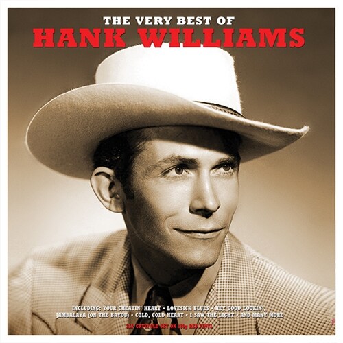[수입] Hank Williams - The Very Best Of Hank Williams [180g 2LP][레드 컬러반]
