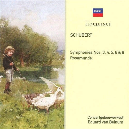[수입] 슈베르트 : 교향곡 3, 4, 5, 6 & 8번 (2CD)