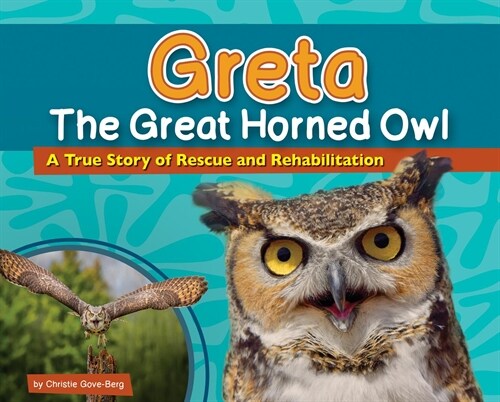 [중고] Greta the Great Horned Owl: A True Story of Rescue and Rehabilitation (Hardcover)