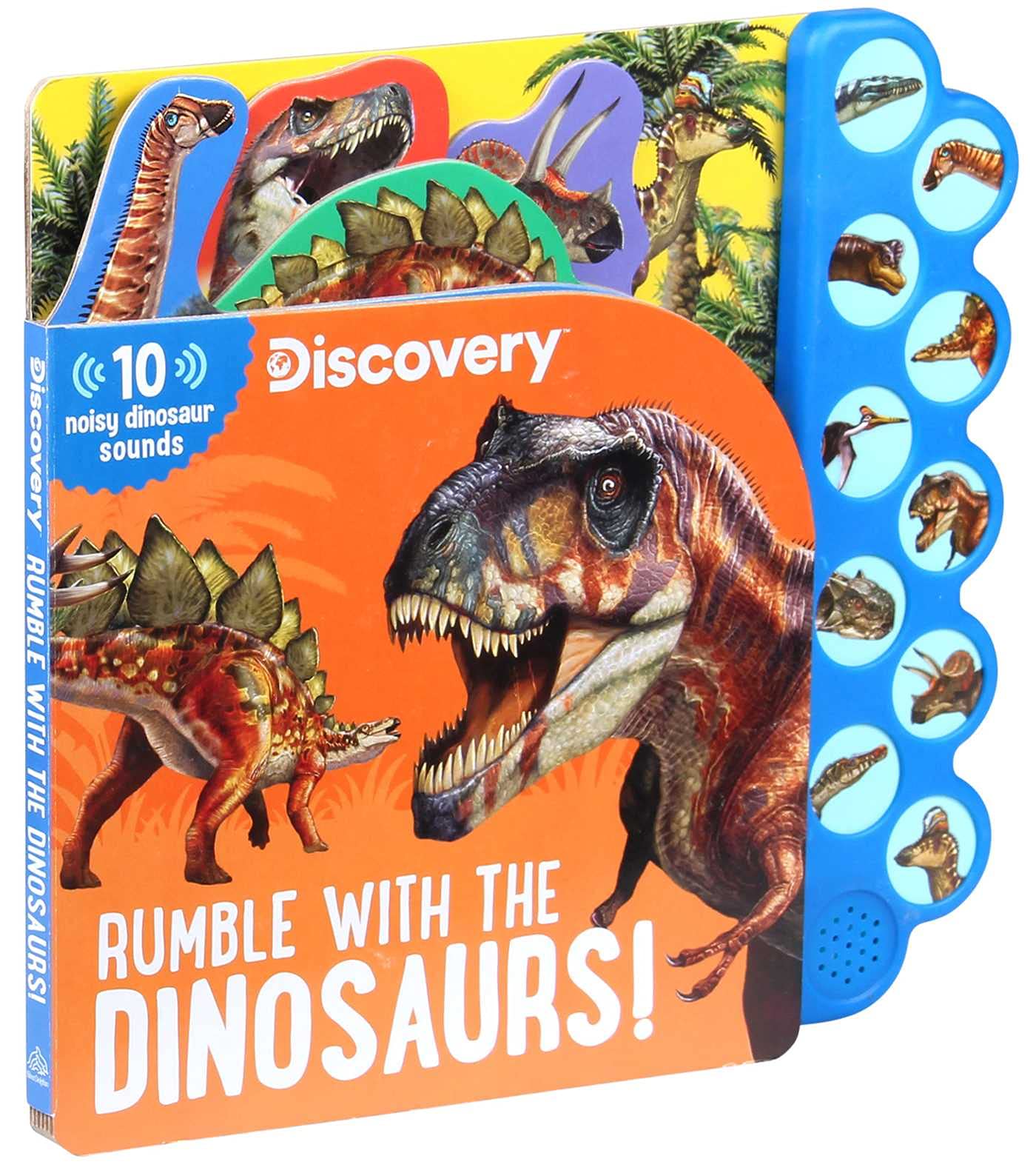Discovery: Rumble with the Dinosaurs! (Board Books)