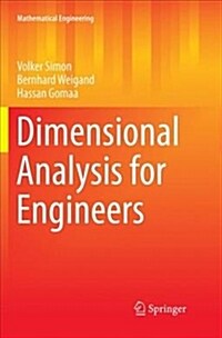 Dimensional Analysis for Engineers (Paperback)