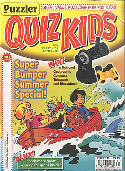 Quiz Kids (격월간 영국판): 2018년 No.131