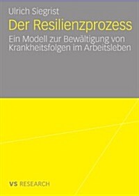 Der Resilienzprozess: Ein Modell Zur Bew?tigung Von Krankheitsfolgen Im Arbeitsleben (Paperback, 2010)