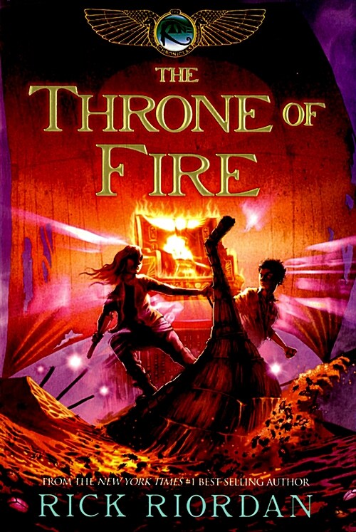 [중고] The Kane Chronicles - Book 2 the Throne of Fire (Paperback, 2nd)