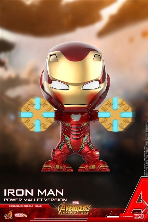 [Hot Toys] 코스베이비 아이언맨 마크L Power Mallet ver. COSB499 - Iron Man Mark L (Power Mallet Version) Cosbaby (S) Bobble-Head