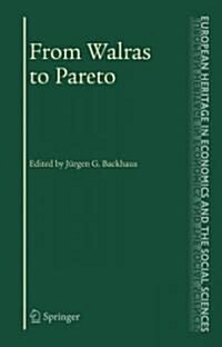 From Walras to Pareto (Hardcover)