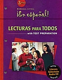 ?En Espa?ol!: Lecturas Para Todos (Spanish Iar) with Audio CD Level 3 (Paperback)