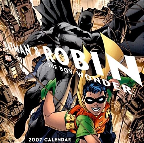 All Star Batman & Robin the Boy Wonder 2007 Calendar (Paperback, Wall)