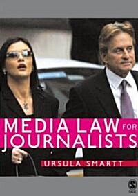 Media Law for Journalists (Paperback)