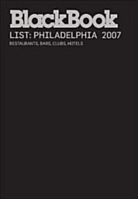 Blackbook List Philadelphia (Paperback)