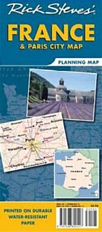 Rick Steves France & Paris Planning Map (Folded)