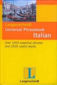 Langenscheidts Universal Phrasebook Italian (Paperback)