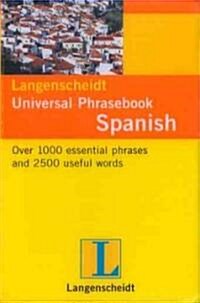 Langenscheidt s Universal Phrasebook Spanish (Paperback)