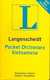 Langenscheidts Pocket Vietnamese Dictionary (Paperback, Bilingual)
