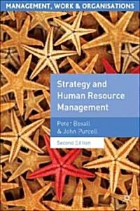 Strategy And Human Resource Management (Paperback, 2nd)