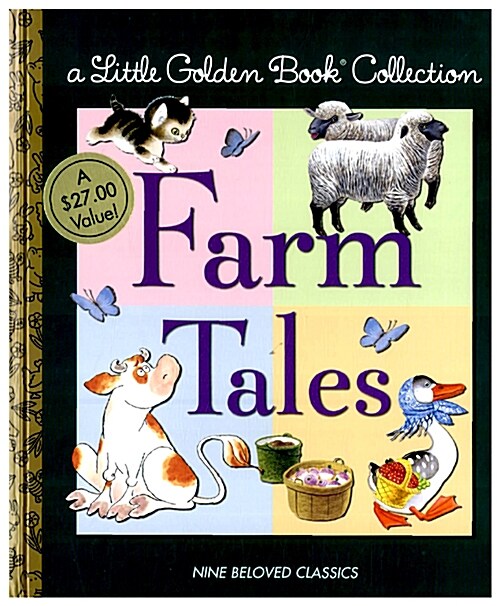 [중고] Little Golden Book Collection: Farm Tales (Hardcover)