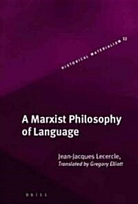 A Marxist Philosophy of Language (Hardcover)
