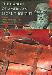 The Canon of American Legal Thought (Paperback)