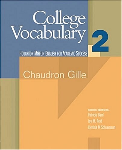 College Vocabulary 2: Houghton Mifflin English for Academic Success (Paperback)