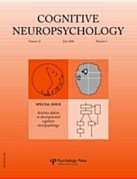 Selective Deficits in Developmental Cognitive Neuropsychology : A Special Issue of Cognitive Neuropsychology (Paperback)