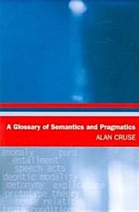 A Glossary of Semantics and Pragmatics (Paperback)