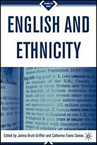 English and Ethnicity (Hardcover)