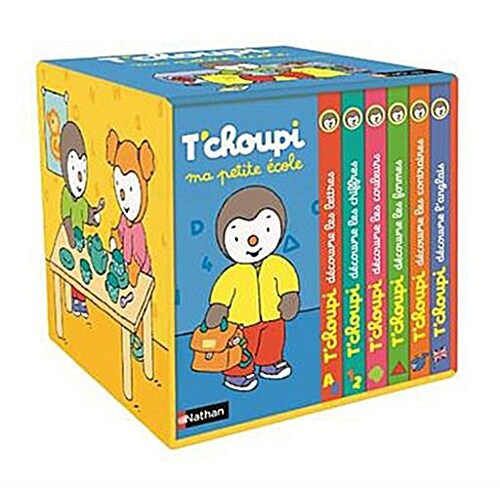 Ma petite ecole Tchoupi : Contient 6 livres : Tchoupi decouvre les lettres ; Tchoupi decouvre les formes ; Tchoupi decouvre les couleurs ; ... les (Product Bundle)