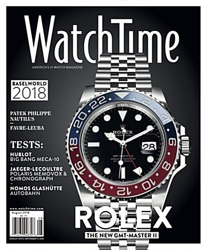 Watch Time (격월간 미국판): 2018년 08월호