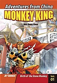 Monkey King, Volume 1: Birth of the Stone Monkey (Library Binding)