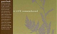 A Life Remembered: A Memorial Guest Book (Hardcover)