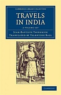 Travels in India 2 volume Set (Package)