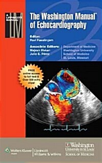 [중고] The Washington Manual of Echocardiography (Paperback)