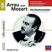[수입] Claudio Arrau - 아라우 - 모차르트 피아노 소나타 1-18번, 론도, 환상곡, 아다지오 (Arrau Spielt Mozart) (Limited Edition)(6CD Boxset)