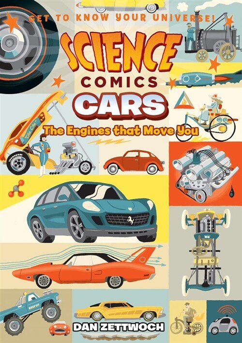 [중고] Science Comics: Cars: Engines That Move You (Paperback)