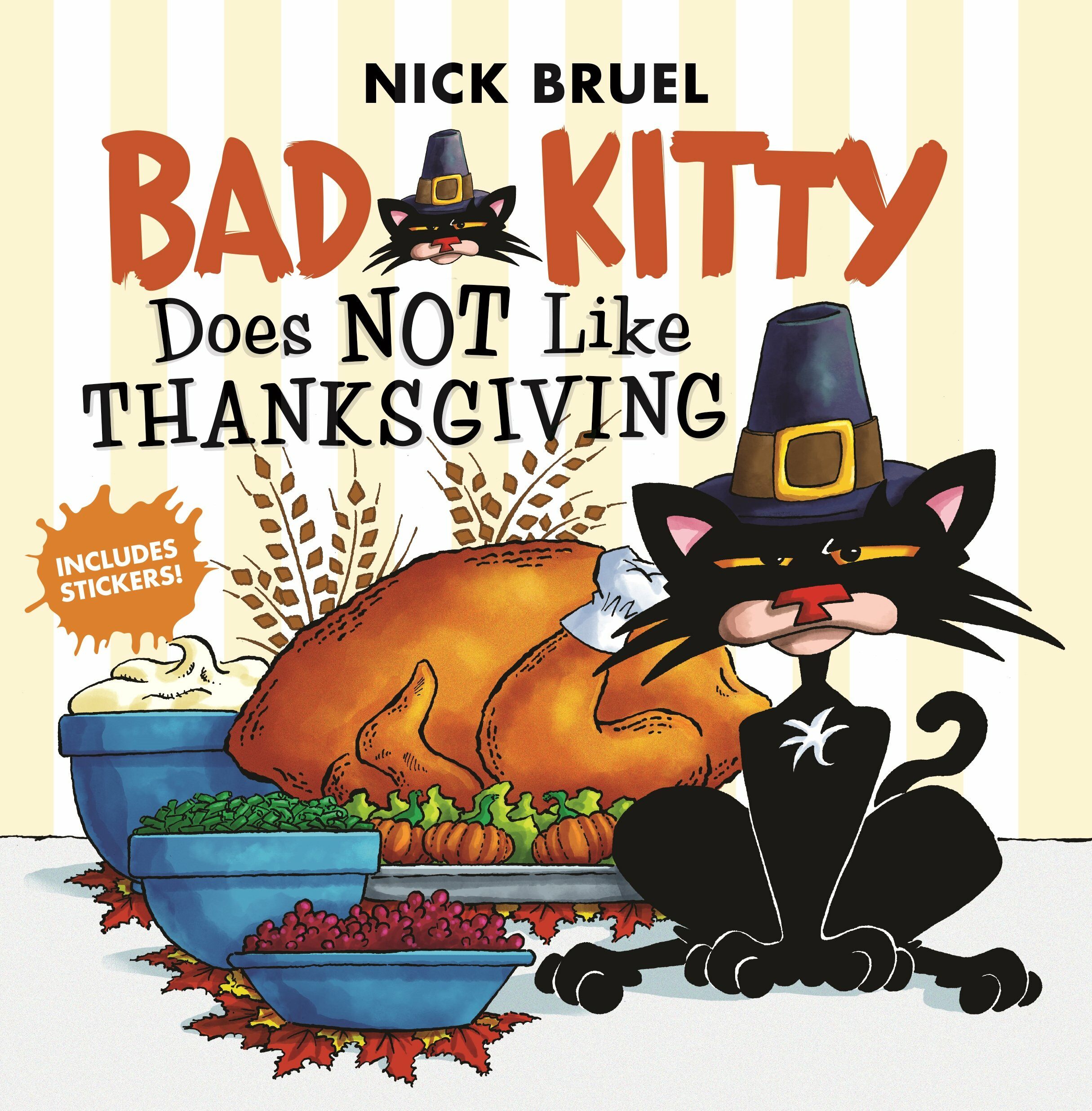 Bad Kitty Does Not Like Thanksgiving (Paperback)