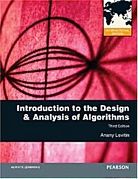 [중고] Introduction to the Design and Analysis of Algorithms : International Edition (Paperback, 3 ed)