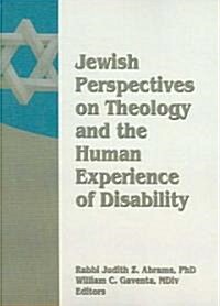 Jewish Perspectives on Theology And the Human Experience of Disability (Paperback)