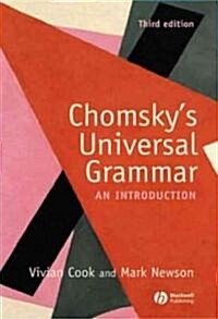 Chomskys Universal Grammar 3e (Paperback, 3)