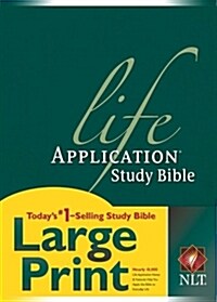 Life Application Study Bible-NLT-Large Print (Hardcover)