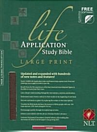 Life Application Study Bible-NLT-Large Print (Bonded Leather)