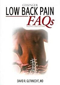 Low Back Pain FAQs (Paperback)