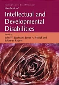 Handbook of Intellectual and Developmental Disabilities (Hardcover)